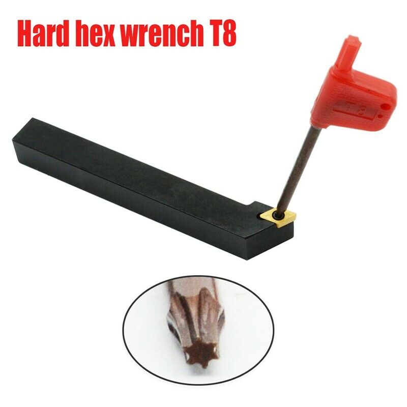 3Pcs 1/2 inch CNC Lathe Carbide Turning Tools Indexable Holder Set SDNCN121 G2Z7