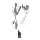 For LEGO Architecture 21019 France Eiffel Tower LED ABS Lamps Kits Set Ligh F9Z8