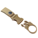 3pcs Nylon Webbing Buckle Water Bottle Holder Clip Climb Carabiner Belt