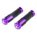 1 Pair Motorcycle 22mm Handlebar Grips Universal Purple
