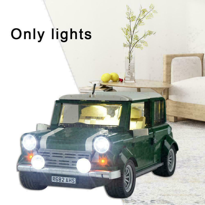 High Quality LED Light Up kit For LEGO Technic Series 10242 Lig Mini Cooper I4R9