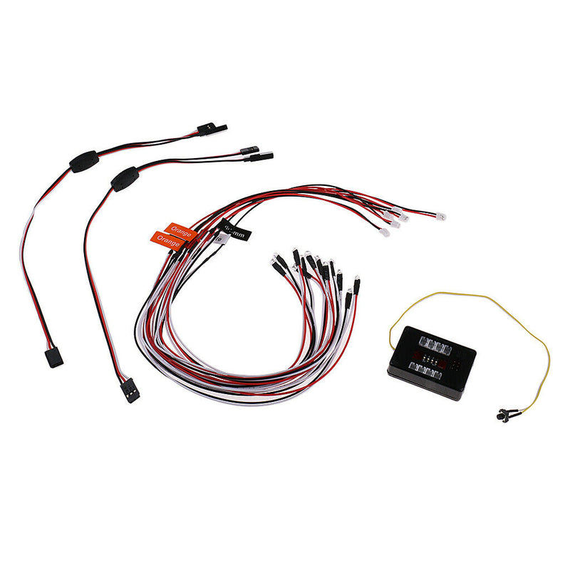 RC Car 12 LED Flash Emergency Strobe Bright Lighting for 1/10th Truck Buggy