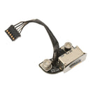 2x DC Power Jack Board Cable For MacBook Pro 13" A1278 2009 2010 2011 2012