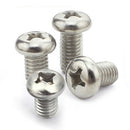 M3x10mm 316 Stainless Steel Phillips Pan Head Machine Screws Fasteners 50 P P5Y3
