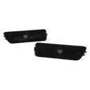 1 Pair Black Bumper Side Marker Light For Volkswagen Golf Jetta MK4 1999-20 Y7X3