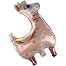 1Pc Llama Foil Balloon Cartoon Animal Alpaca Balloon Birthday Wedding Decati%fTO