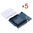 5pcs Mini Breadboard Prototyping Prototype Shield ProtoShield for Arduino UNO