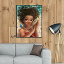 5D DIY Full Drill Diamond Painting Girl Cross Stitch Embroidery Mosaic Kit