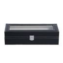High - end watch case PU watch display box gift box transparent cover watch