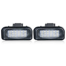 No Error License Plate Light Base For Mercedes-Benz W203 4D Sedan Auto Numb C8Q7