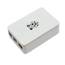 for Raspberry Pi ABS Case Enclosure Box V4 Updated for Raspberry Pi 4B(Whit