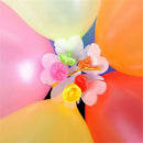 12x Balloon Plum Blossom Arch Plastic Clip Buckle For Birthday Wedding Party JR