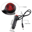 4X 12Led Car Charge Interior Accessories Floor Decorative Atmosphere Lamp Lig OZ