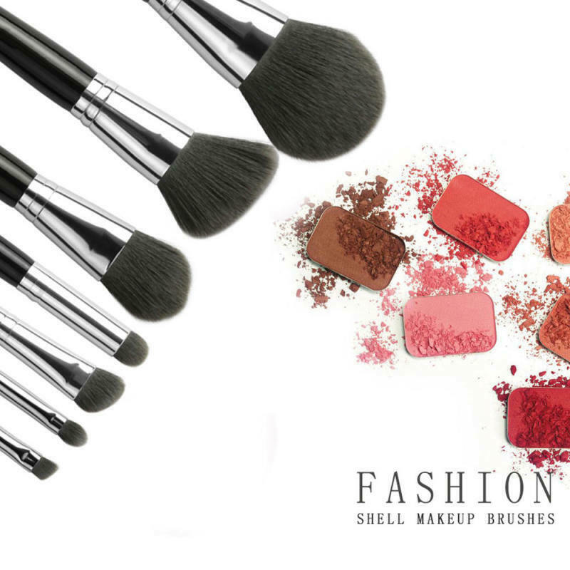7Pcs/Set Makeup Brushes Powder Foundation Face Eyeshadow Lip Brush Cosmetic Tool