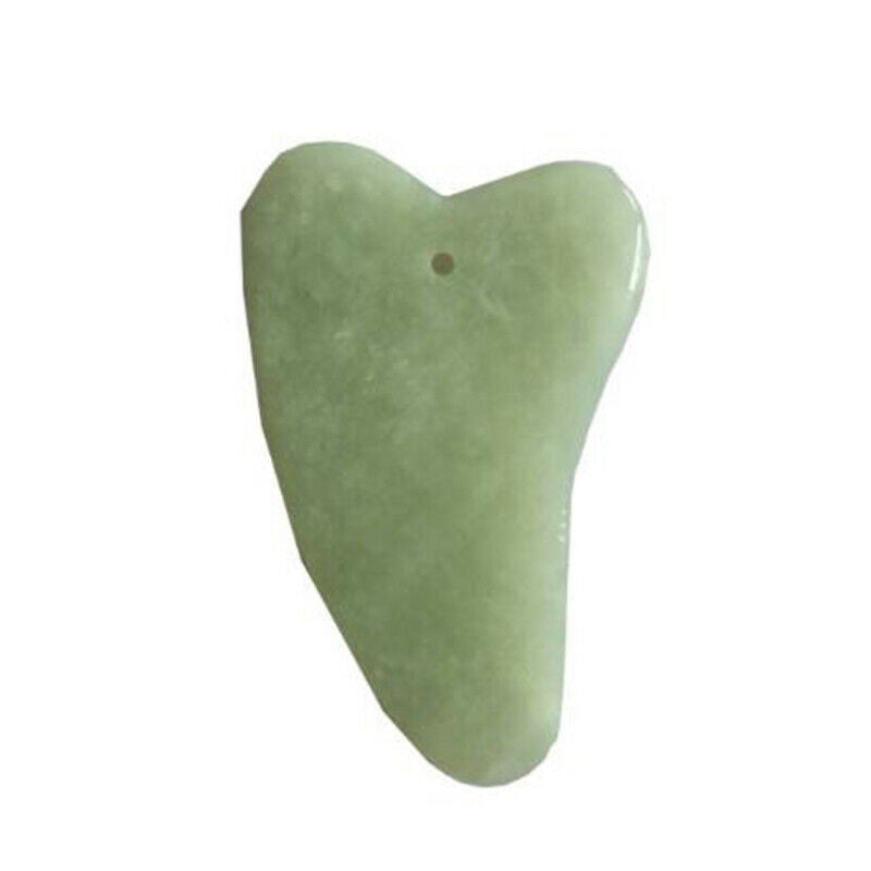 1PC Guasha Jade Board Scraper Tool SPA Salon Body Massager Health Care Too Ew