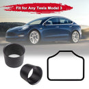 Center Console Key Card Holder + 2 Pcs Center Console Cup Holders Tesla Cup