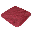 Grain Chaff Square Chair Seat Cushion No-slip Chair Pad Dining Rocking Red
