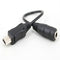 Mini USB Male to 3.5mm Jack Female Audio Cable Cord Adapter  Z