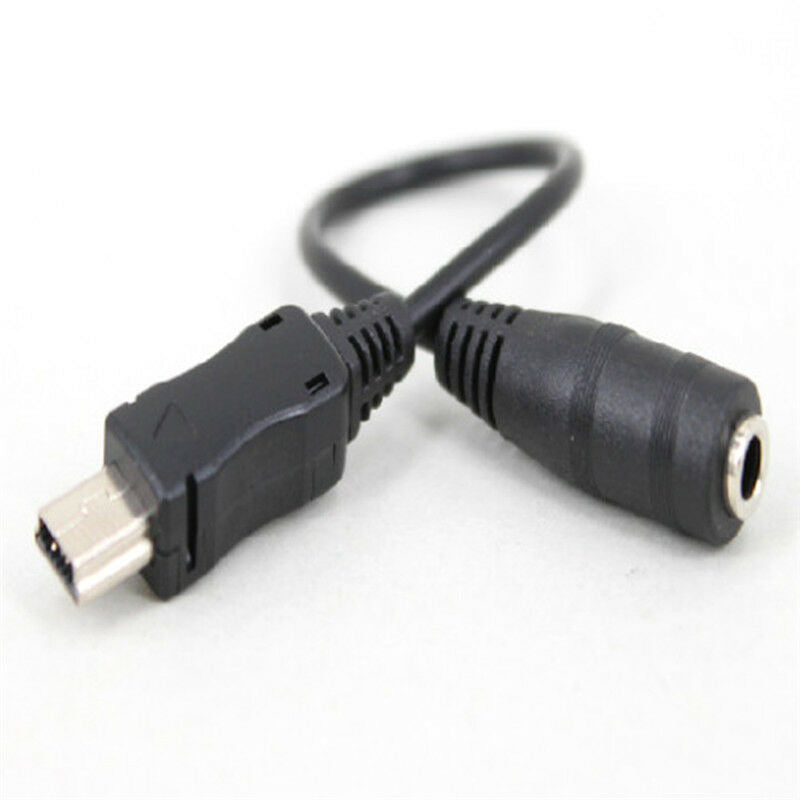 Mini USB Male to 3.5mm Jack Female Audio Cable Cord Adapter  Z