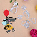 7pcs Animal Metal Cutting Dies Stencils DIY Scrapbooking Decor Embossing