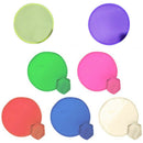 Foldable Round Fan-Rose Red