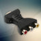 HDMI To 3 RGB RCA Video Audio Adapter AV Component Converter ABS Plug and  HXK