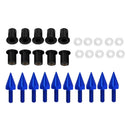 10 Pieces Universal Windscreen Windshield Bolts Screw Bolts Kit 5mm  Blue