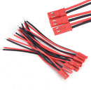 10PCS 2 Pin 2.54mm Male and Female Wire Connector Plug Cable For RCBattryModel Z