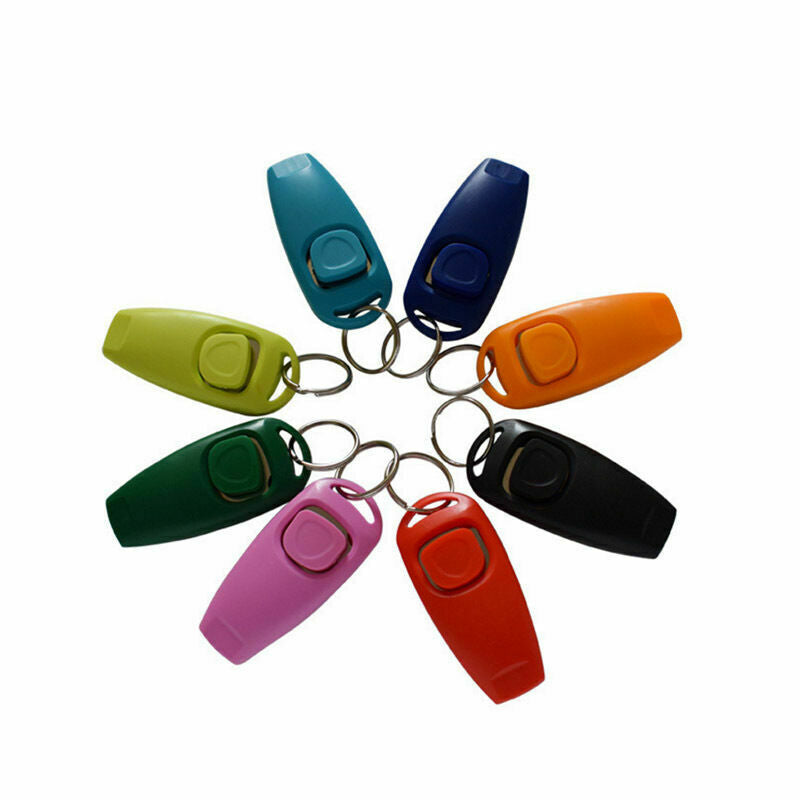 Clicker with Whistle For Hunde-usbildung Education Dog X6S8 Cat Click Train J1V8