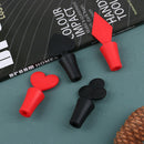 4Pcs Bar Tool Silicone Sealed Wine Bottle Stopper Kitchen Wine Champagne Sto Nw