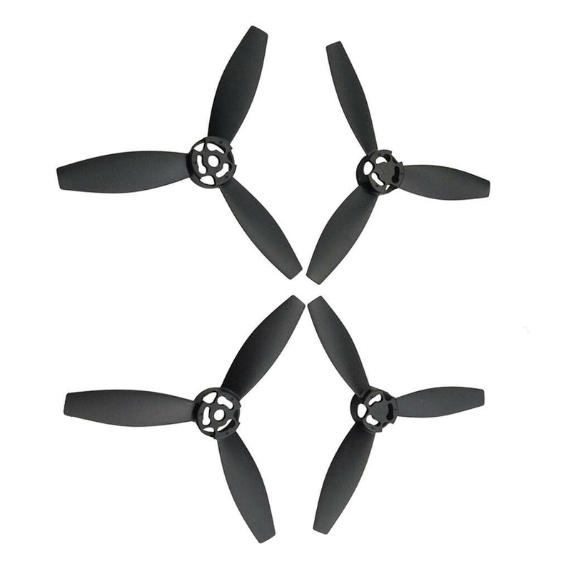 4Pcs Spare Propellers Prop Blade CW CCW For Parrot Bebop 2 Black