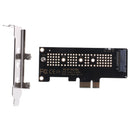 NVMe PCIe M.2 NGFF SSD to PCIe x1 adapter card PCIe x1 to M.2 card with bracJ!c