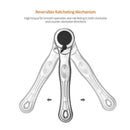 12Pcs Torx Screwdriver Set Multitul Mini Ratchet Wrench Close Quarter Ratch T6R9