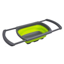 Collapsible Over the Sink Colander / Strainer, Green