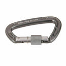24 KN Locking Screw Aluminum alloy carabiner D Shape Climbing Mountaineerin