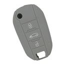 Car Key Protive Cover Holder for BUICK Flip Folding Remote Key Fob Gray