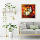 Cat 5D DIY Full Round Drill Diamond Painting Animal Cross Stitch Art Crafts