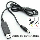 2.1x5.5mm USB DC 5V to DC 12V Step up Cable Line Module Converter Male Connector