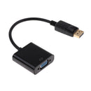 Display Port DP Male to VGA(RGB) Female M/F Adapter Cable for Projector HDTV