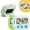 Kitchen Timer 3 Pack Small Digital Electronic Loud Alarm, Magnetic Backing, Q8O5