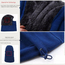 Outdoor Cycling Balaclava Winter Warm Motorcycle Helmet Liner Cap Windproof I6W4