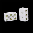 2Pcs High Temperature Ceramic Connector Block 15A 3 Way B Kw