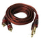 1.5m/4.92ft RCA to 1/4 Cable, Quarter inch Jack to RCA Male Y Splitter Aux LOT