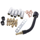 MB15 KD MIG Welding Torch Spares Kit Tip Tip Holder Diffuser Nozzle FIT