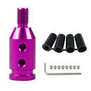 Shift Knob Adapter for BMW/Mini Non Threaded Shifters 10x1.5mm Purple/