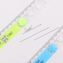 30cm Korean Plastic Folding Ruler Plastic Drawing Kids Gifts School Stationery