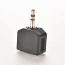 3.5mm Stereo Y Splitter Audio Adapter - 1/8" Male Plug to 2 Dual Female Jacks ES