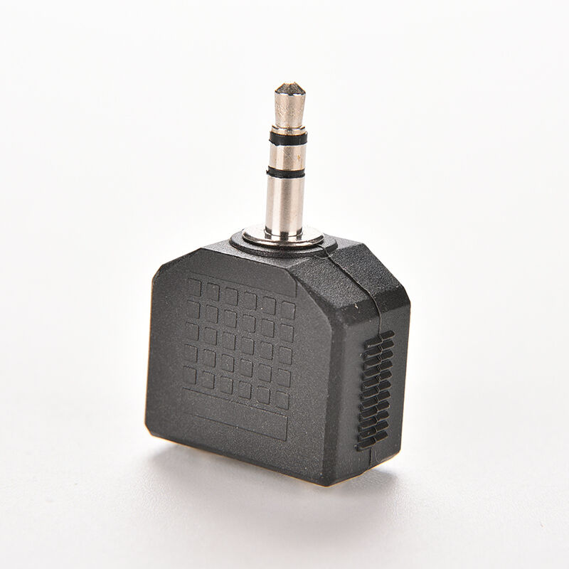 3.5mm Stereo Y Splitter Audio Adapter - 1/8" Male Plug to 2 Dual Female Jacks ES