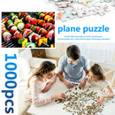 1000pcs DIY Jigsaw Paper Puzzle Fruit Skewer Living Room Decoration Toys