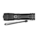 3000lm Waterproof Rechargeable XHP50LED Zoomable Flashlights Glare Flashlight